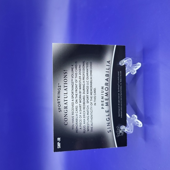 JOSEPH RUUD SHIRT PATCH CARD - Picture 2 of 2